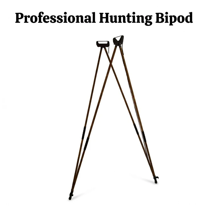 Exclusive Patent Adjustable Height Super Light Carbon Fiber 4 Legged Hunting Shooting Stick high quality